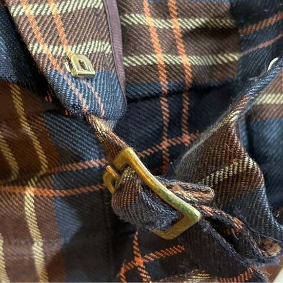 Talbots Plaid Print Pleated Skirt size 8 - Picture 4 of 9